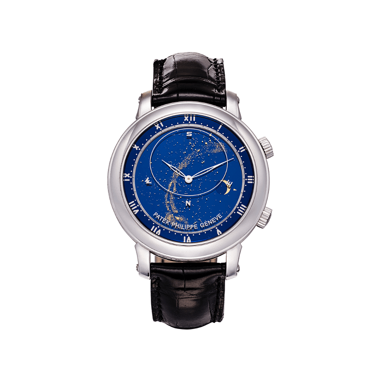 Patek Philippe 18K White Gold Celestial 5102G-001