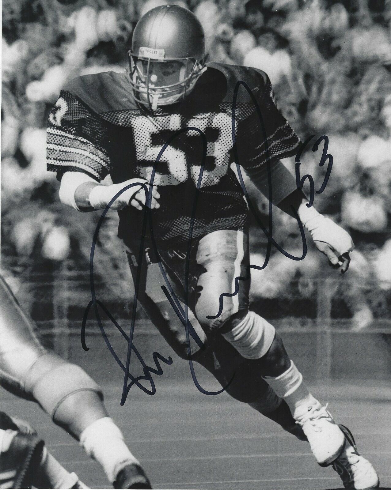 Autographed BILL ROMANOWSKI Boston College 8x10 Photo Poster painting w/ COA