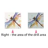 Diamond Painting -DIY Round Drill Dragonfly