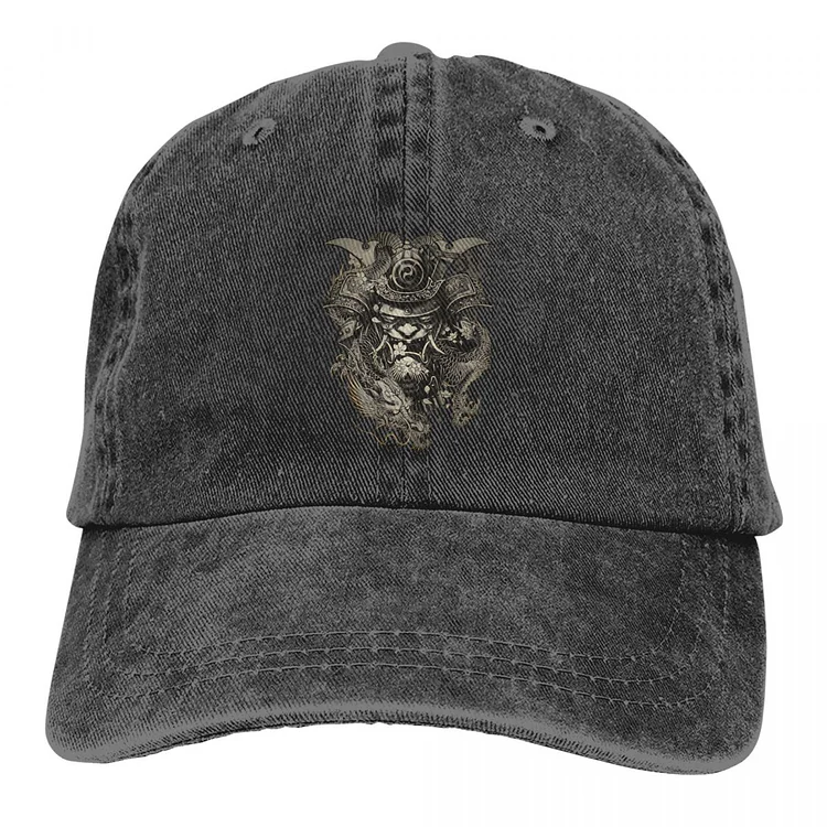 Art Design Baseball Cap Men Hats Women Visor Protection Snapback Samurai Style Caps