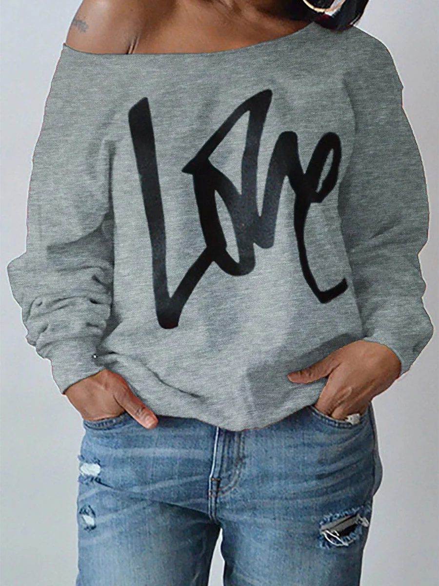 Casual Style  LVOE Sweatshirt