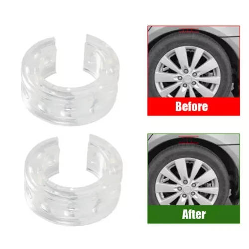 Dronehint 2Pcs Car Parts Shock Absorber Power Auto-Buffers Spring Bumpers B Type Universal (For: Acura) Parts