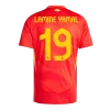 LAMINE YAMAL #19 Spain Home Soccer Jersey EURO 2024