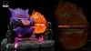 Gengar & Calcifer with LED - Pokemon Howl's Moving Castle Resin Statue - MMLAND Studio