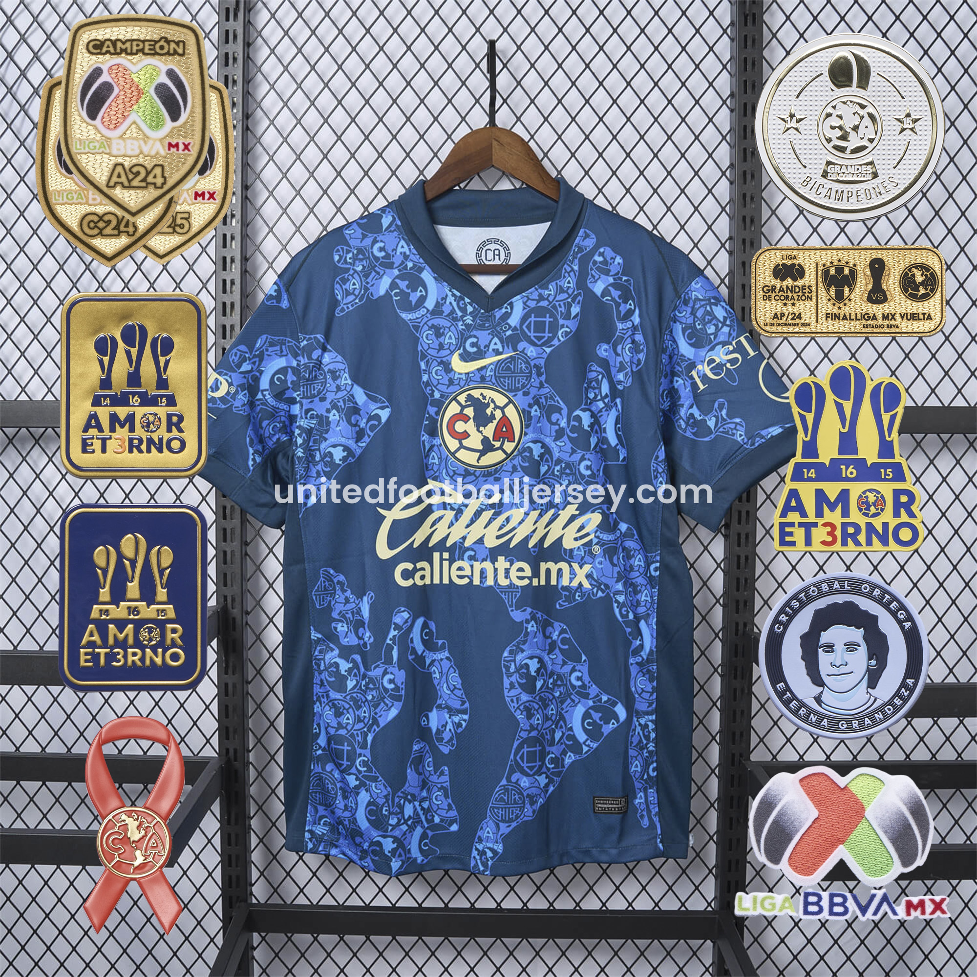 【NEW】Club América 24-25 Away Jersey - Fans Version
