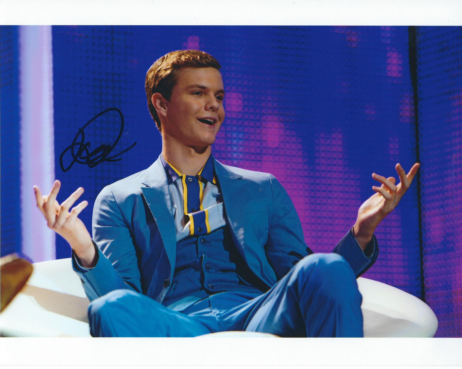 JACK QUAID THE HUNGER GAMES AUTOGRAPHED Photo Poster painting SIGNED 8X10 #4 MARVEL