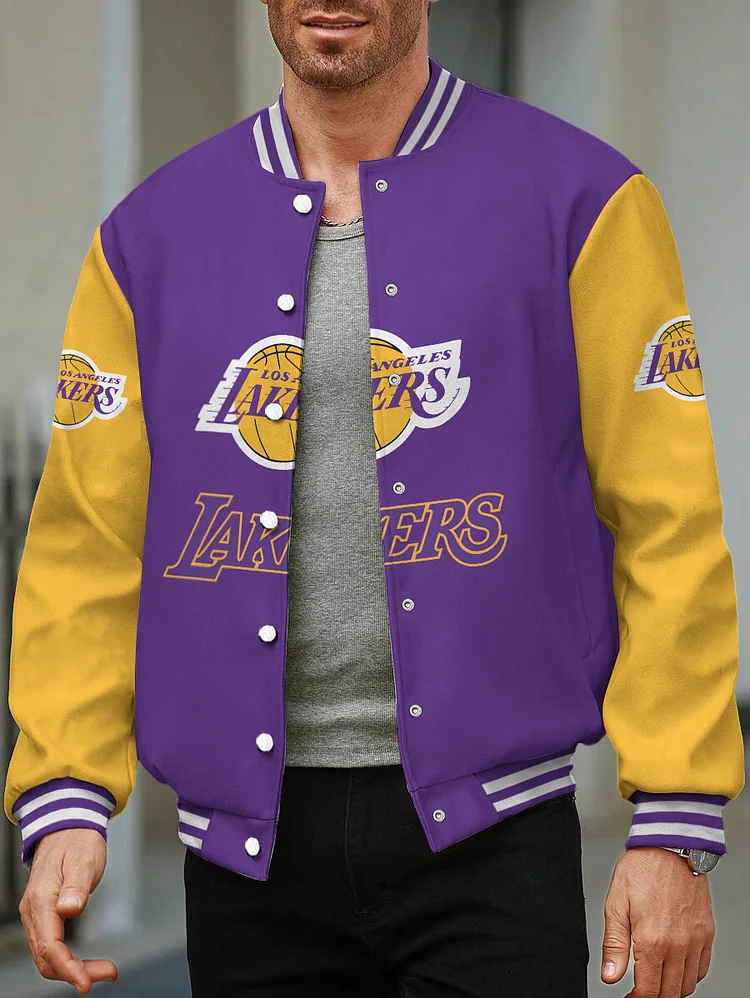 Los Angeles Lakers Limited Edition Full-Snap Casual Jacket