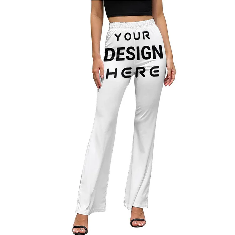 Personalized Design Women's Bell-bottoms Full Print