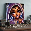 (Pre-Framed)Diamond Painting-DIY Crystal Rhinestone Girl(25x25cm)