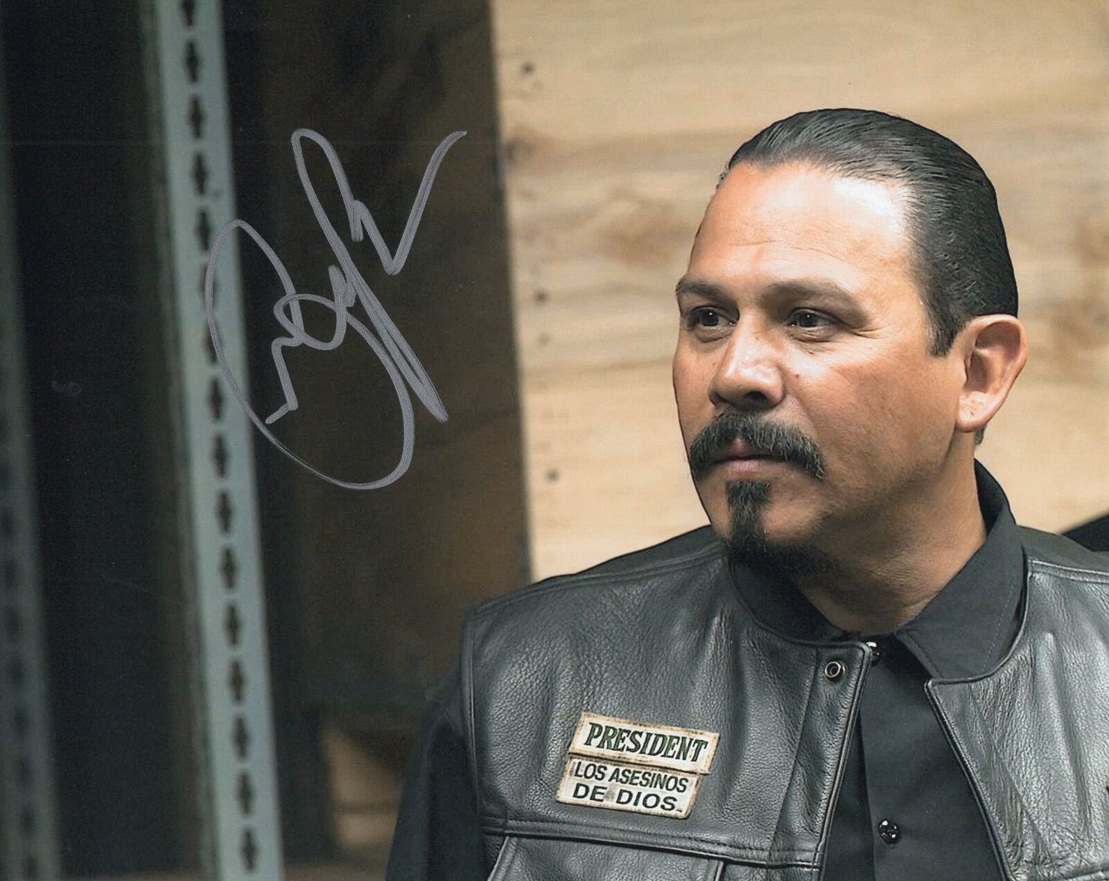 Emilio Rivera Sons of Anarchy TV Show Marcus Alvarez Signed 8x10 Photo Poster painting w/COA #7