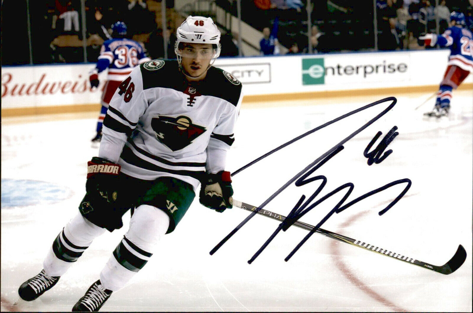 Jared Spurgeon SIGNED autographed 4x6 Photo Poster painting MINNESOTA WILD #6