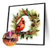 Diamond Painting-DIY Full Round Drill Cardinal on a Branch(40*40cm)