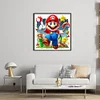 Super Mario-11CT Stamped Cross Stitch 45*45cm tapestrymarket