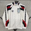 1998 Retro England White Windbreaker Soccer Jersey 1:1 Thai Quality
