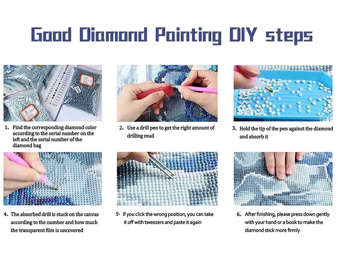 Full Round/Square Diamond Painting Kits | Secret Garden