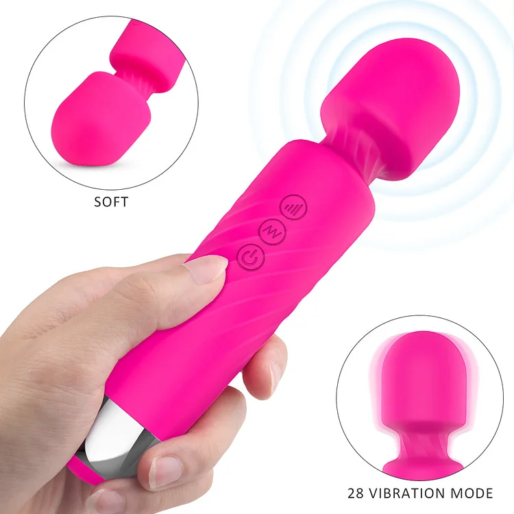 Powerful Female Oral Clitoral Vibrator Magic Wand Massager