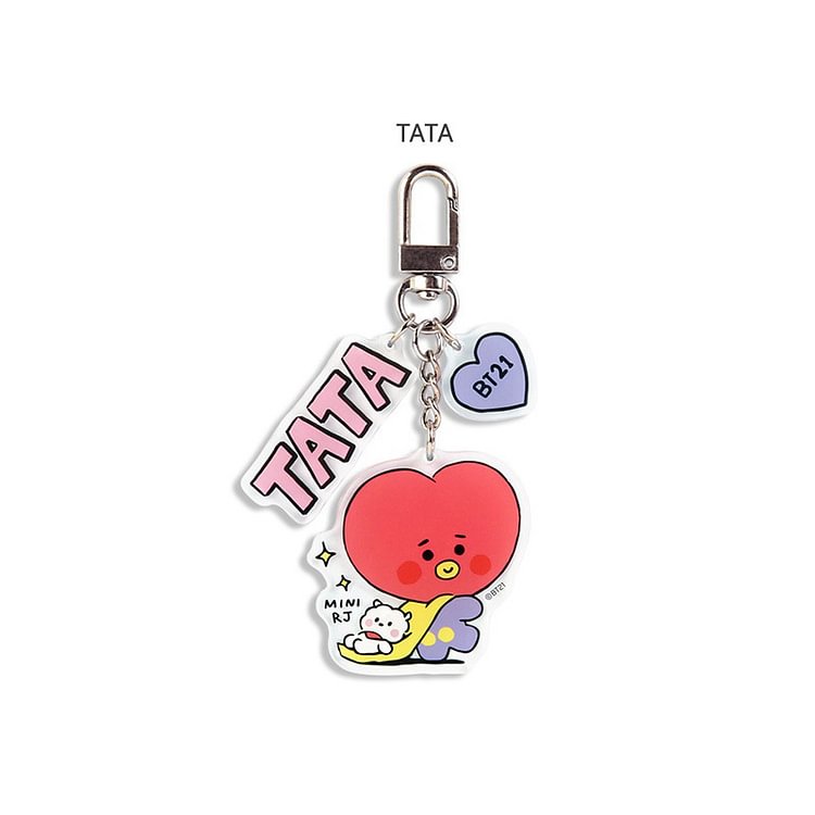 BT21 Baby With Minini Cute Keychain