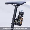 Aluminum Alloy Bicycle Water Bottle Holder Adapter for Water Bottle Holder Mount