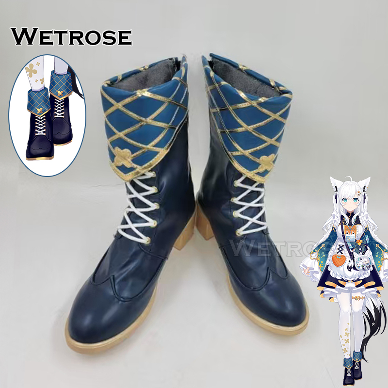 [Wetrose] Pre-Order Shirakami Fubuki Hololive JP New Outfit Cosplay Shoes