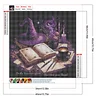 (40*40cm)Witch - Full Round Drill Diamond Painting