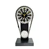 Chain Table Clock Retro Rotating Gear Mechanical Clock