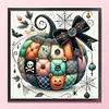 Stitching Pumpkin-14CT Counted Cross Stitch 40*40cm/15.75*15.75in tapestrymarket
