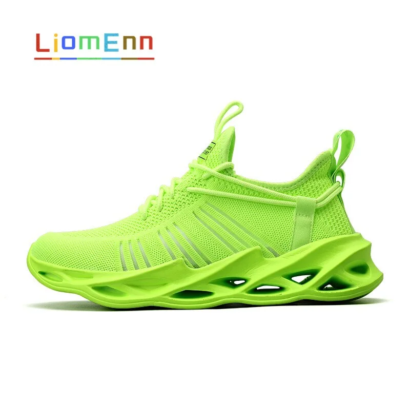 2021 Summer Women's Sneakers Women Tennis Running Sport Shoes Men Light White Black Green Yellow Sneaker Vulcanize Large Size 46