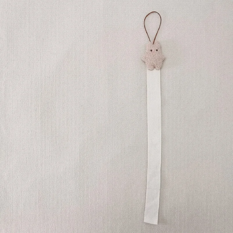 INS Nordic Embroidery Bear Baby Hair Clips Holder Girls Hairpins Storage Belt Hanging Rope Organizer Strip Ornament Photo Props