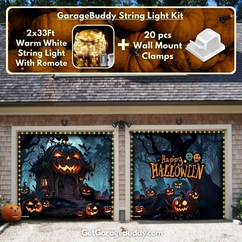 GarageBuddy Halloween Garage Door Covers