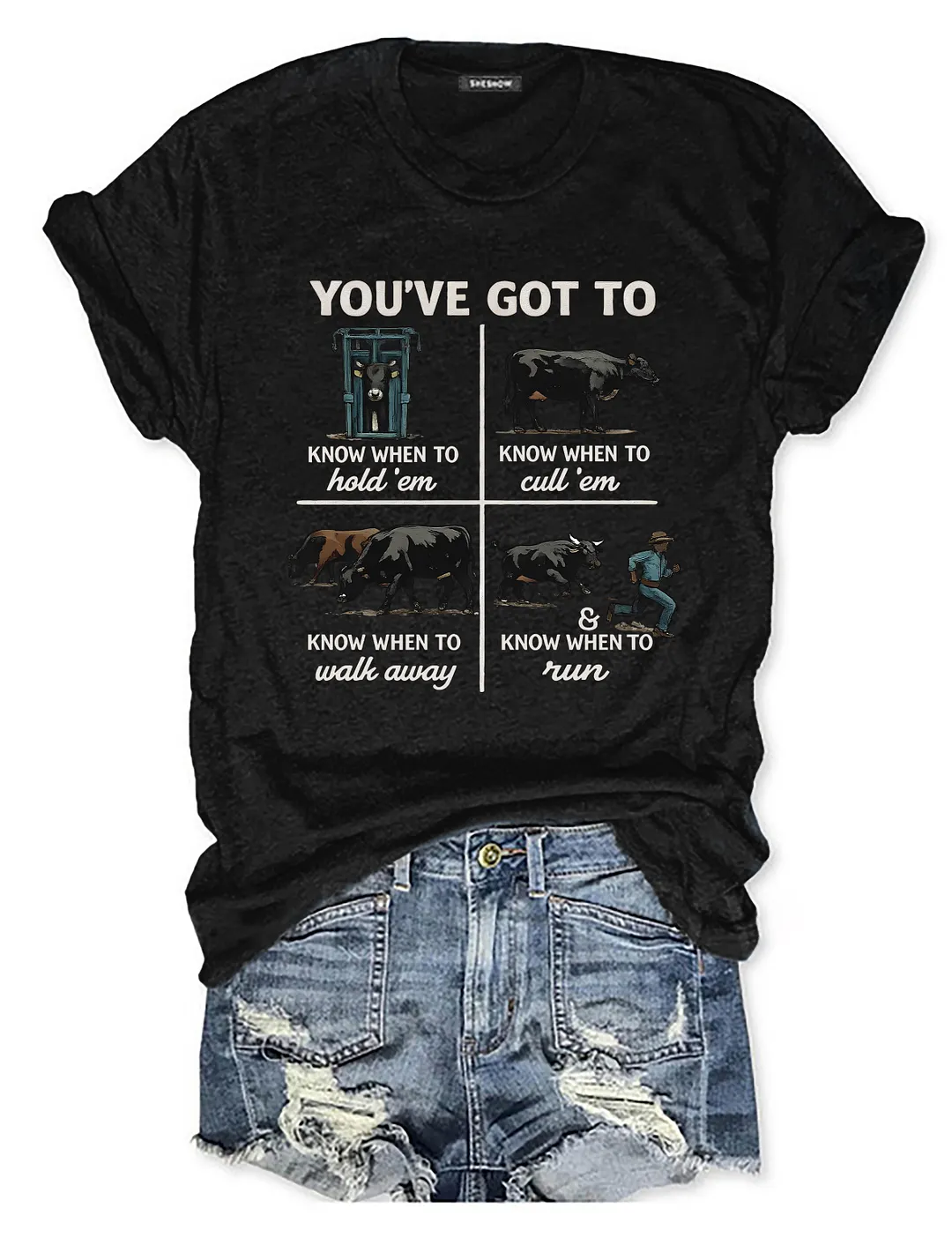 You've Got To Know When To Hold'em T-shirt