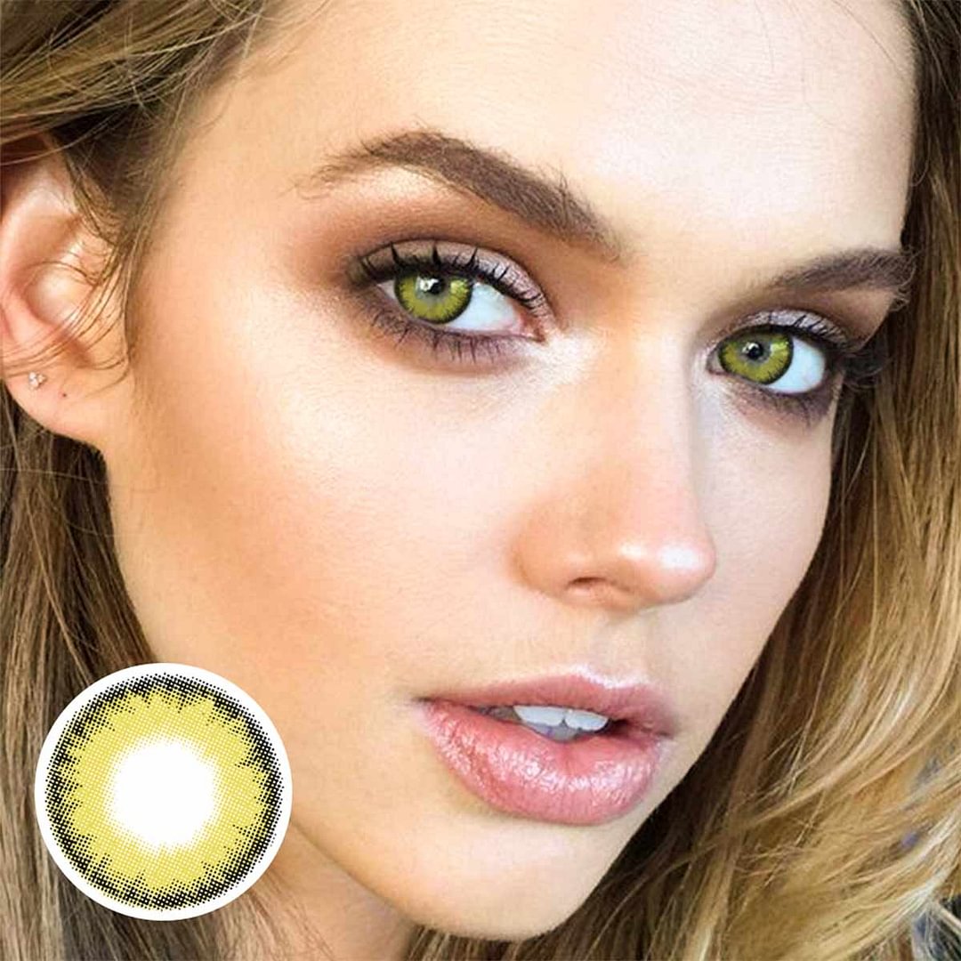 Pro Khaki Cosmetic Colored Contact Lenses