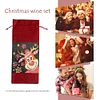 5D DIY Special Shaped Drill Diamond Painting Christmas Deer Wine Bottle Bags Covers Kits