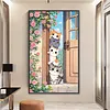 Cat-11CT Stamped Cross Stitch 52*83cm/20.47*32.68in (Big Size) tapestrymarket