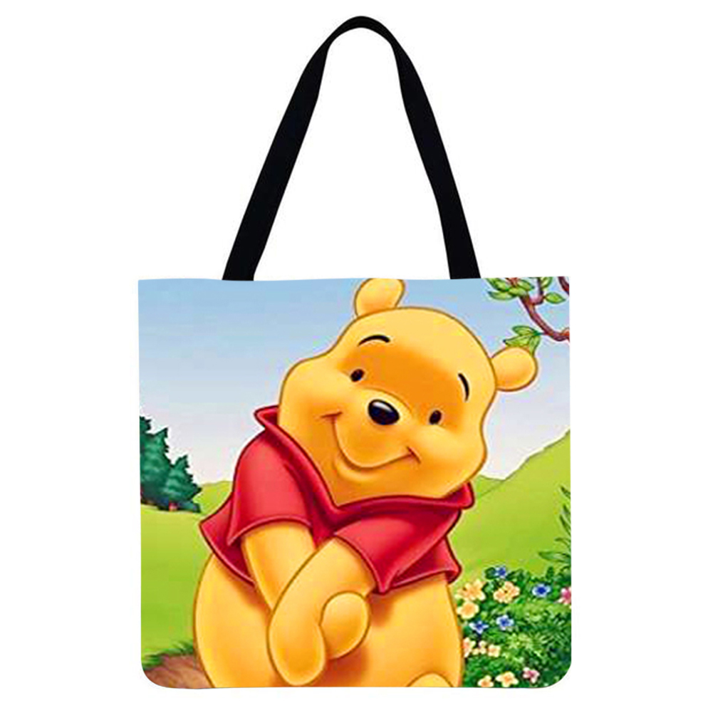 Winnie The Pooh 40*40cm linen tote bag