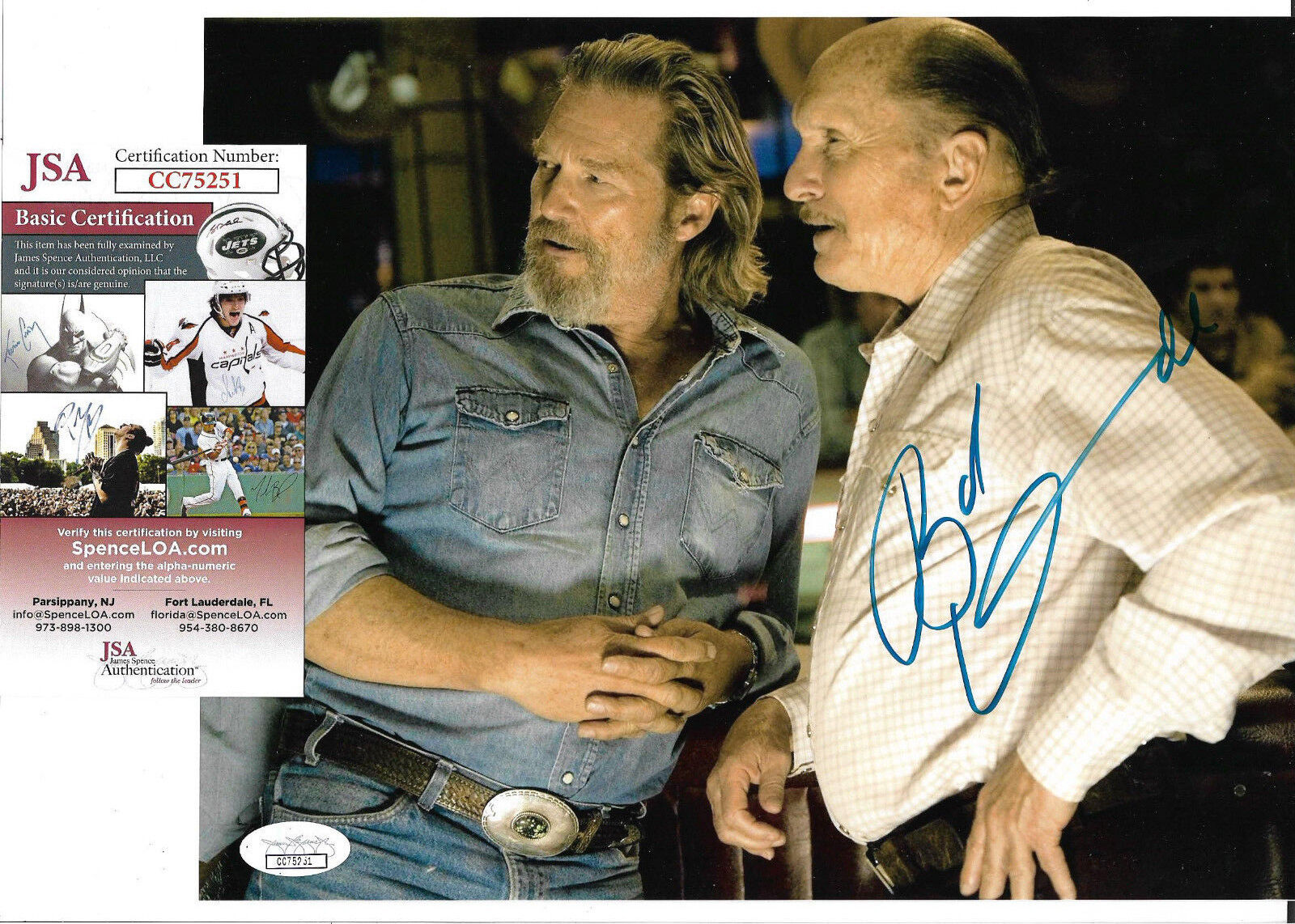 Robert Duvall Authentic Signed 8x10 Photo Poster painting Autographed, Crazy Heart, JSA COA