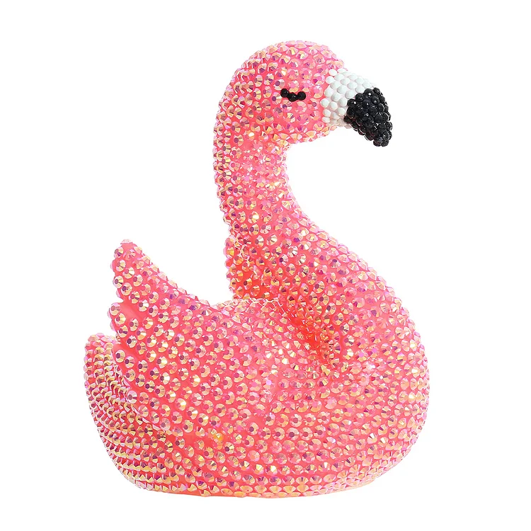 【Lamp】Flamingo Diamond Painting Night Light Diamond Painting Bedside Lamp for Kid Gift gbfke