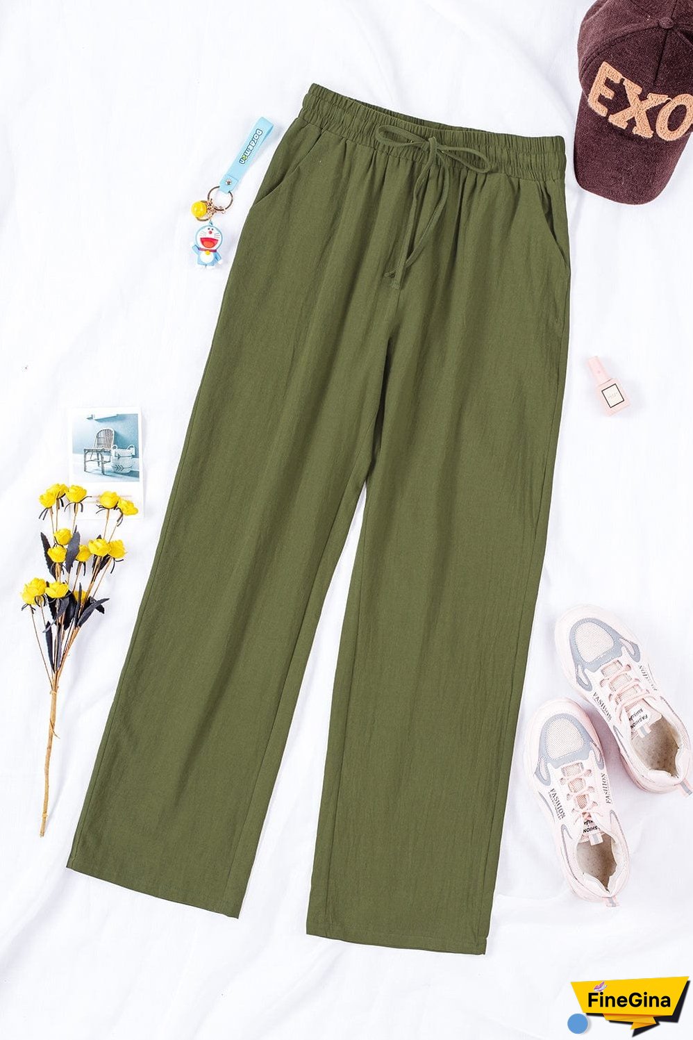 Bohemian Style Linen Pants