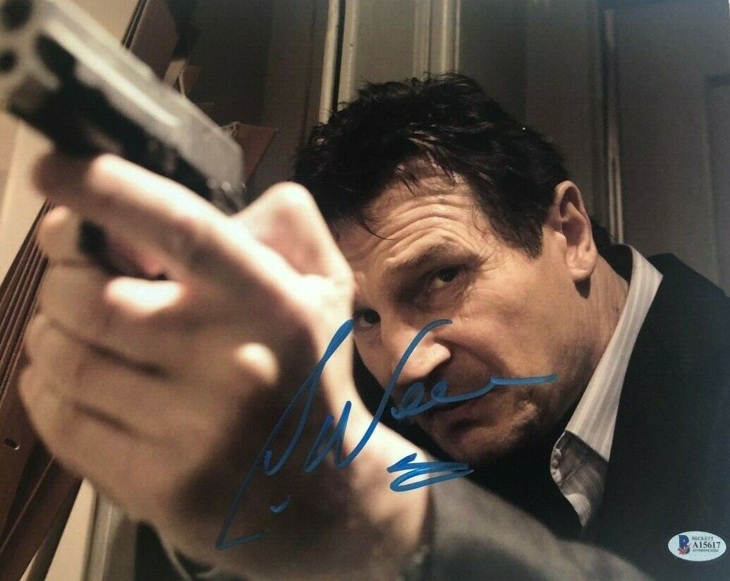 Liam Neeson signed autographed 11x14 Photo Poster painting Taken Extremely Rare COA