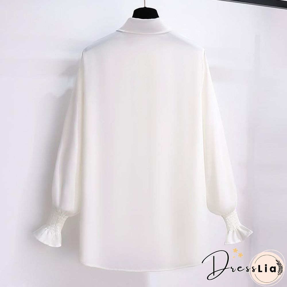 Sweet White Blouse+Knit Vest P15839