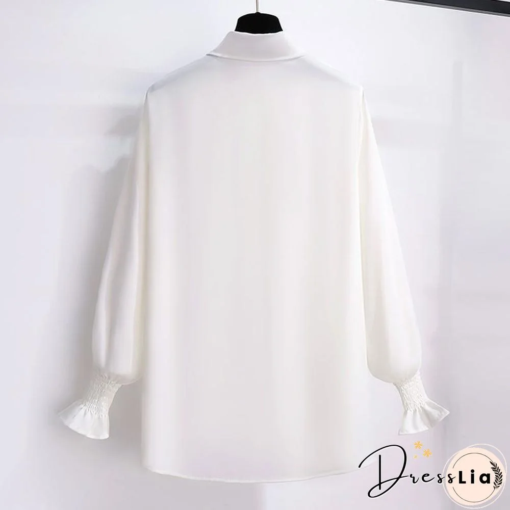 Sweet White Blouse+Knit Vest P15839