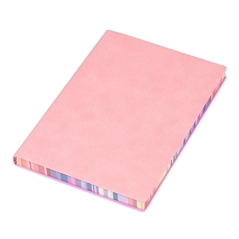 1 Piece Multicolor Learning School Pu Leather Paper Casual Vacation Notebook