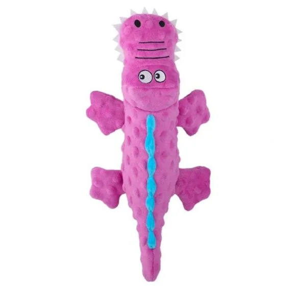 ROBUSTGATOR – INDESTRUCTIBLE SQUEAKY PLUSH TOY FOR AGGRESSIVE CHEWERS