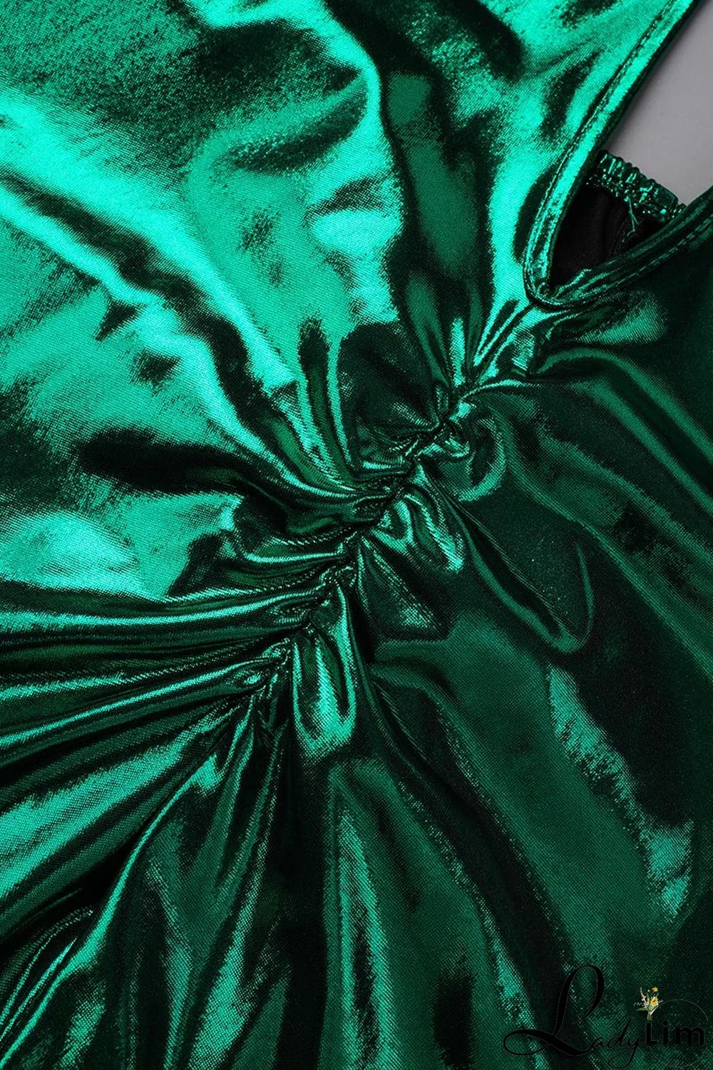 Fuchsia Sexy Solid Patchwork Backless Halter Skinny Jumpsuits