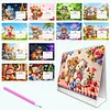 Little Bear 2027 DIY Diamond Painting Calendar Set with Special Shaped Partial Drill, 7.68x6.69 inch Monthly Flip Tabletop Calendar for Adults Beginners Home Office Decor Gift