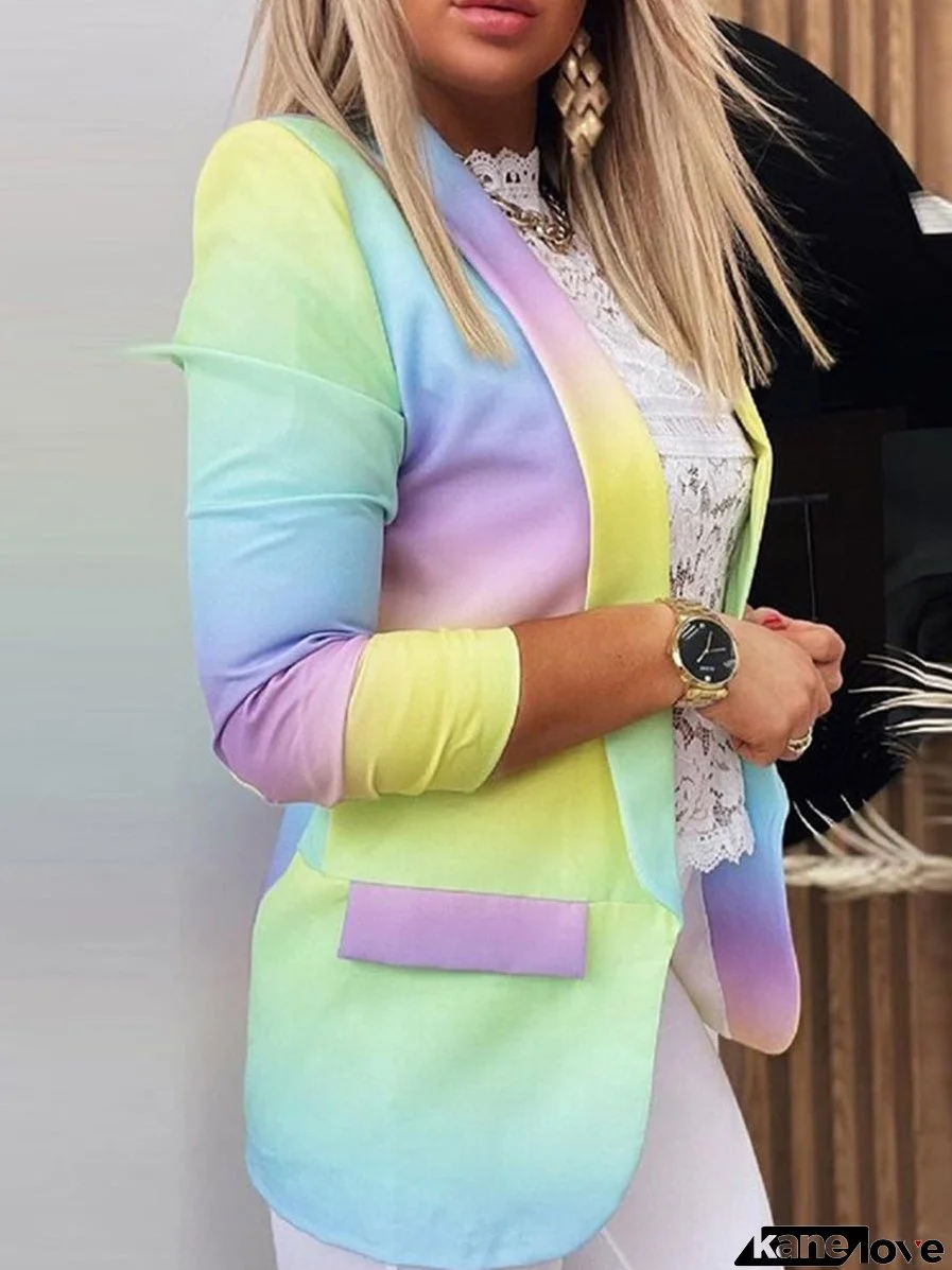 Temperament Slim Long Sleeved Coat