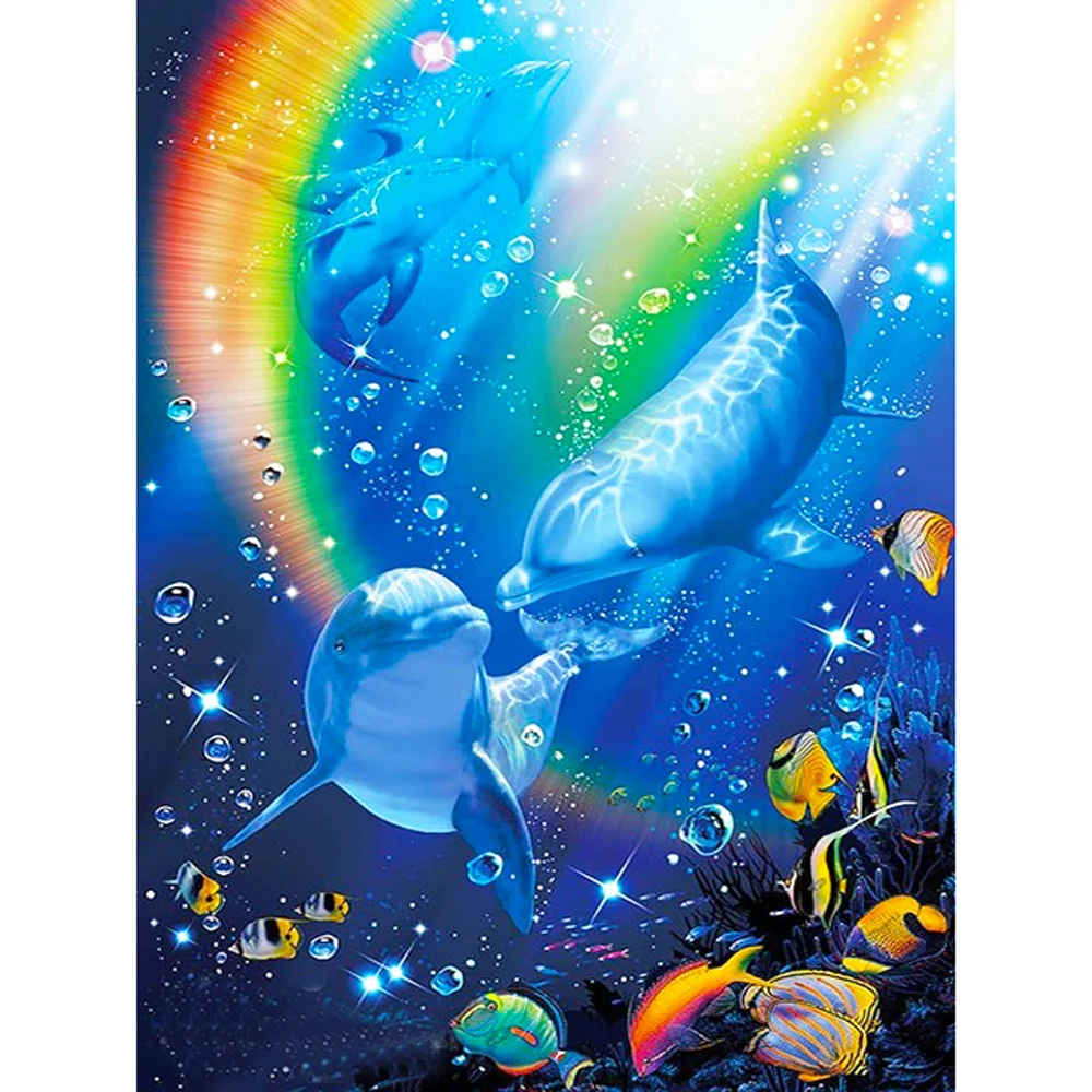 Diamond Painting - Full Round/Square Drill - Undersea Wolrd(30*40 - 50*60cm)