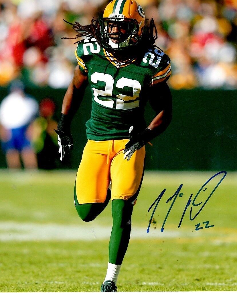 Autographed JERRON MCMILLIAN Green Bay Packers 8x10 Photo Poster painting w/COA