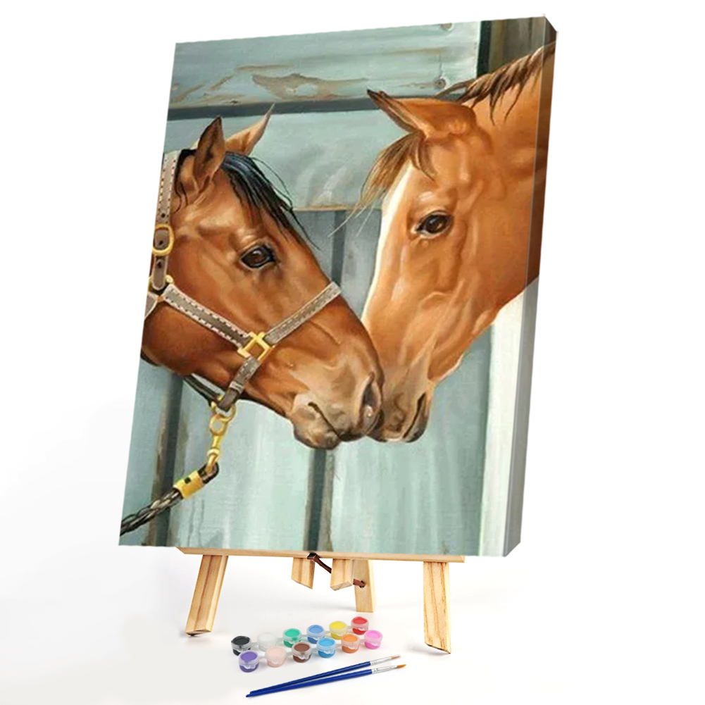 

40*50CM - Paint By Numbers - Horse, 501 Original