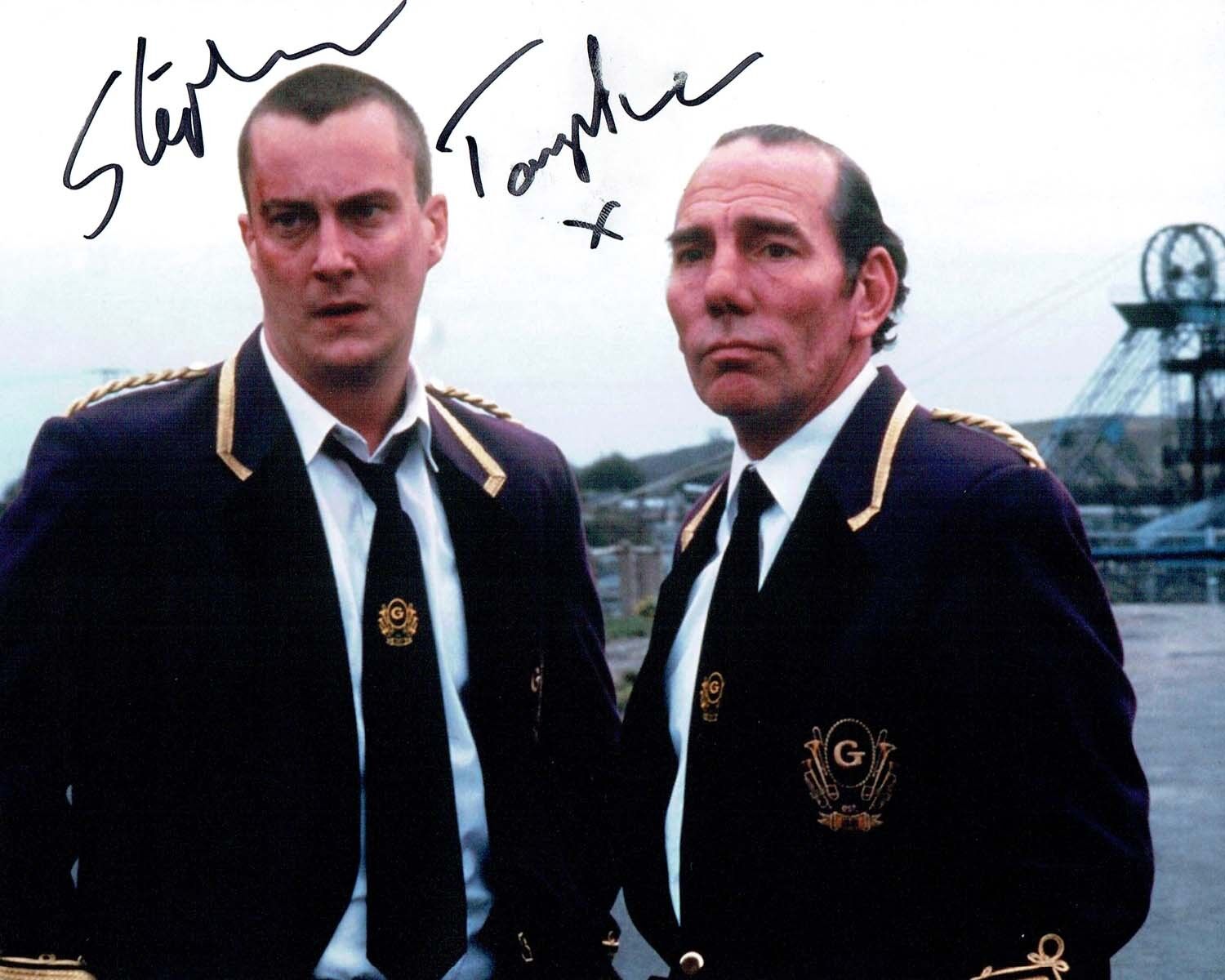 Stephen TOMPKINSON SIGNED Autograph 10x8 Photo Poster painting AFTAL COA Brassed Off