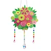 DIY Diamond Painting Suncatcher Hanging Pendant Kit(Flowers)